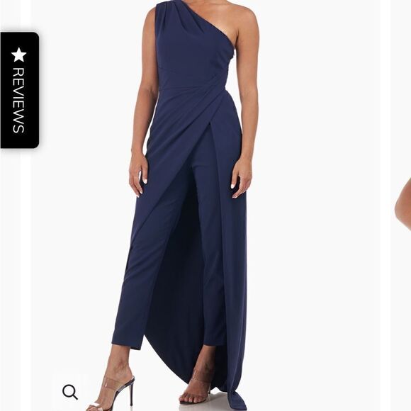 NWT Kay Unger RILEY WALK THRU JUMPSUIT - Picture 3 of 7